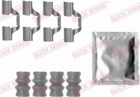 OJD Quick Brake 1091827 - Sada příslušenství, obložení kotoučové brzdy parts5.com