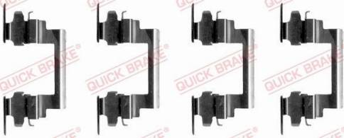 OJD Quick Brake 1091236 - Sada príslużenstva oblożenia kotúčovej brzdy parts5.com