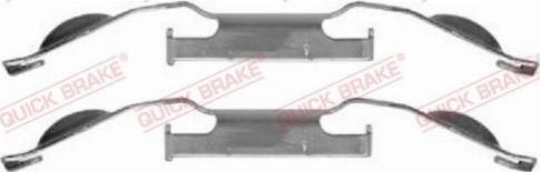 OJD Quick Brake 1091221 - Kit de accesorios, pastillas de frenos parts5.com