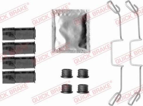 OJD Quick Brake 1091795 - Set accesorii, placute frana parts5.com