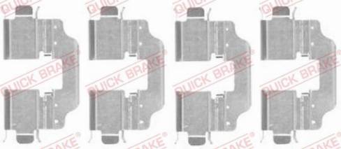 OJD Quick Brake 109-1773 - Sada příslušenství, obložení kotoučové brzdy parts5.com