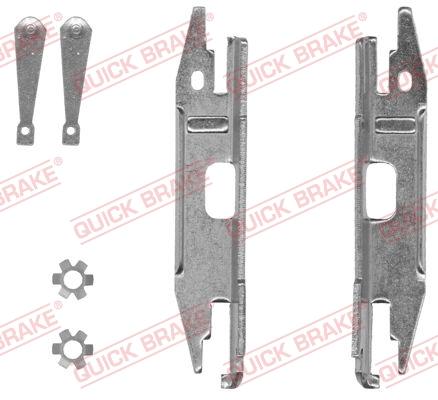 OJD Quick Brake 105 53 002 - Sada brzdových platničiek kotúčovej brzdy parts5.com