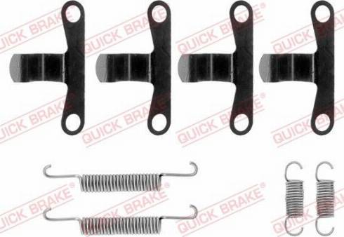 OJD Quick Brake 1050594 - Set accesorii, saboti frana parcare parts5.com