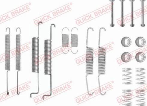 OJD Quick Brake 1050597 - Sada príslużenstva brzdovej čeľuste parts5.com