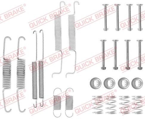 OJD Quick Brake 1050569 - Tartozékkészlet, fékpofa parts5.com