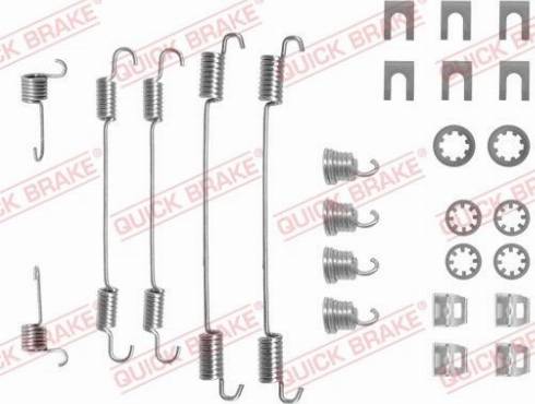 OJD Quick Brake 1050656 - Juego de accesorios, zapatas de freno parts5.com