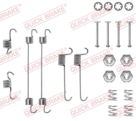 OJD Quick Brake 105-0650 - Kompletni pribor, zavorna celjust parts5.com