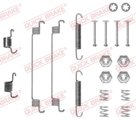 OJD Quick Brake 105-0651 - Tartozékkészlet, fékpofa parts5.com