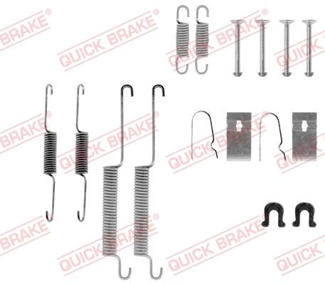 OJD Quick Brake 1050668 - Zestaw dodatków, szczęki hamulcowe parts5.com