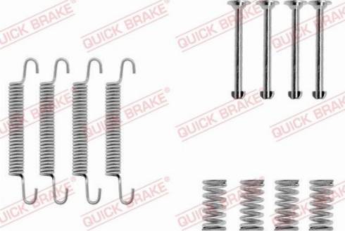 OJD Quick Brake 1050667 - Set accesorii, saboti frana parcare parts5.com