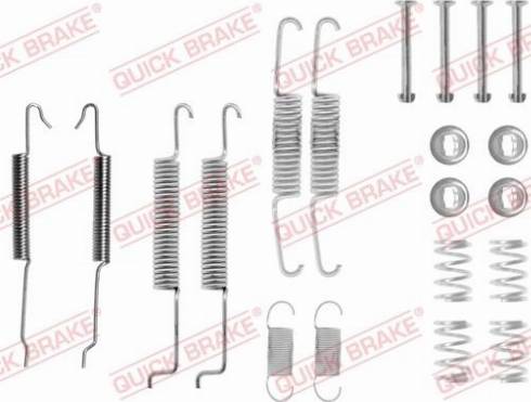 OJD Quick Brake 1050680 - Kit d'accessoires, mâchoire de frein parts5.com