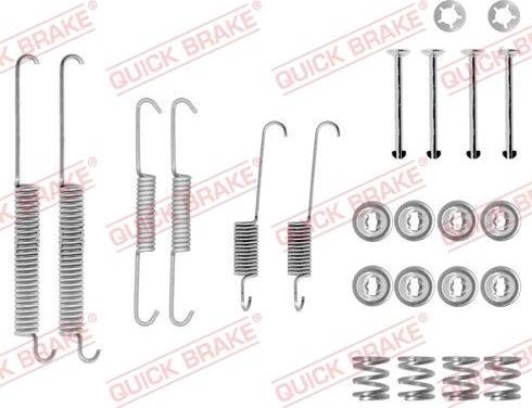 OJD Quick Brake 1050678 - Set accesorii, sabot de frana parts5.com