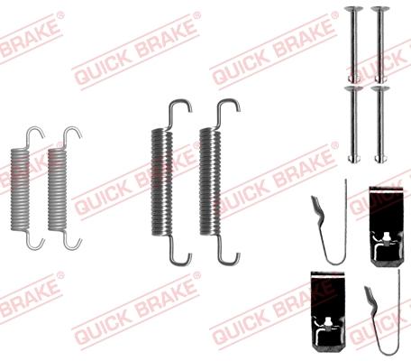 OJD Quick Brake 1050890 - Juego de accesorios, zapatas de freno de estacionamiento parts5.com