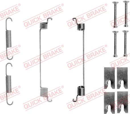 OJD Quick Brake 1050866 - Set accesorii, sabot de frana parts5.com