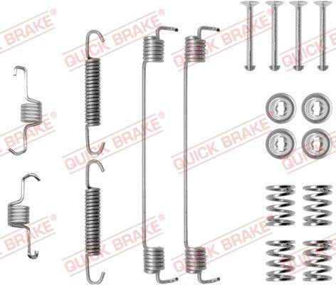 OJD Quick Brake 1050819 - Zubehörsatz, Bremsbacken parts5.com