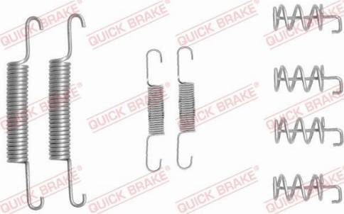 OJD Quick Brake 1050831 - Juego de accesorios, zapatas de freno de estacionamiento parts5.com