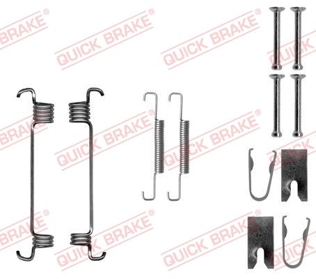 OJD Quick Brake 1050875 - Sada příslušenství, parkovací brzdové čelisti parts5.com