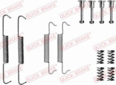 OJD Quick Brake 1050793 - Set accesorii, saboti frana parcare parts5.com