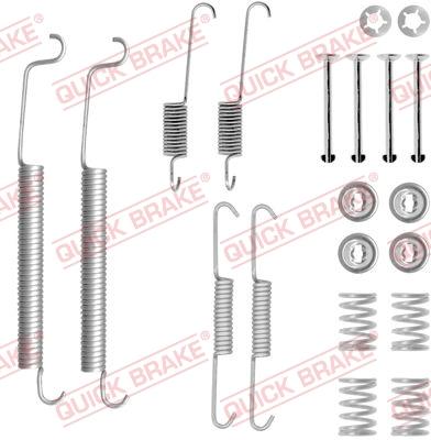 OJD Quick Brake 1050756 - Juego de accesorios, zapatas de freno parts5.com