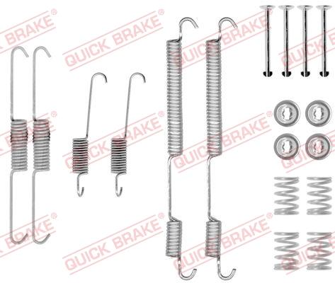 OJD Quick Brake 1050753 - Zestaw dodatków, szczęki hamulcowe parts5.com