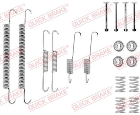 OJD Quick Brake 1050757 - Zestaw dodatków, szczęki hamulcowe parts5.com