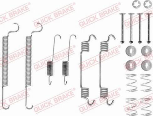 OJD Quick Brake 1050766 - Komplet pribora, kočne čeljusti parts5.com