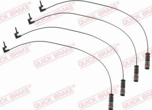 OJD Quick Brake WS 0118 A - Figyelmezető kontaktus, fékbetétkopás parts5.com