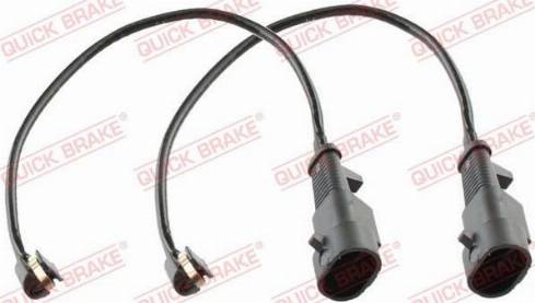 OJD Quick Brake WS0323A - Opozorilni kontakt, obraba zavorne obloge parts5.com