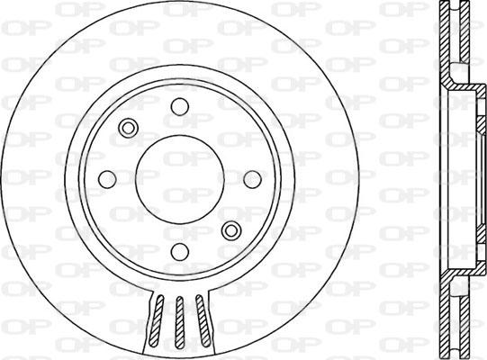 INTERBRAKE SDK6040 - Brzdový kotúč parts5.com