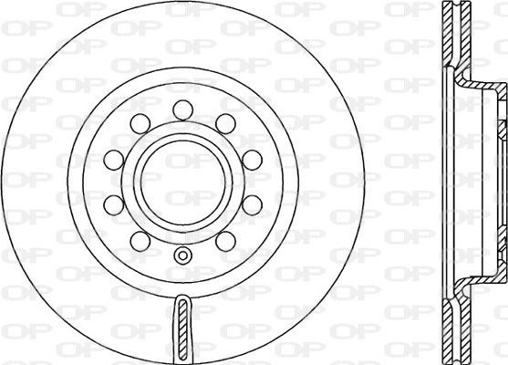 Blue Print ADV184317 - Brzdový kotúč parts5.com