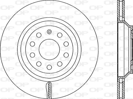 Blue Print ADV184310 - Disc frana parts5.com