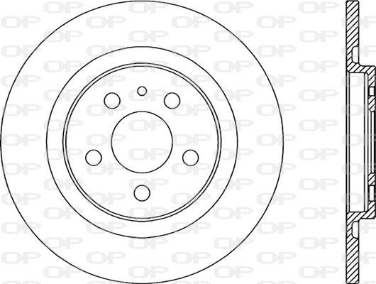 Delphi BG3741 - Kočioni disk parts5.com