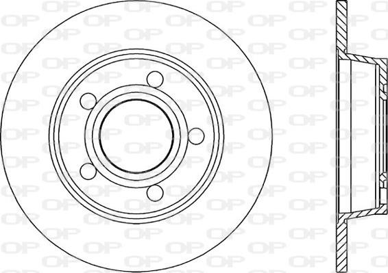 KRAFT AUTOMOTIVE 6050207 - Brake Disc parts5.com