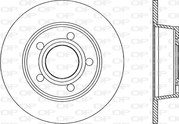 KRAFT AUTOMOTIVE 6050206 - Brake Disc parts5.com