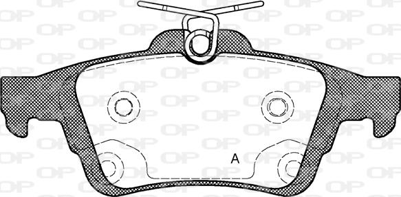 AISIN BPFO-2012 - Set placute frana,frana disc parts5.com