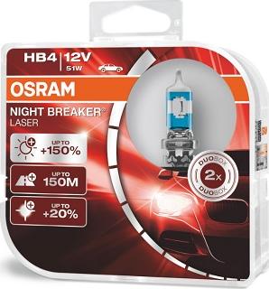 Osram 9006NL-HCB - Лампа накаливания, фара дальнего света parts5.com