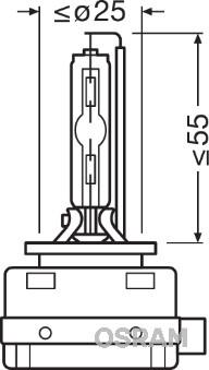 Osram 66140ULT-HCB - Glühlampe, Fernscheinwerfer parts5.com