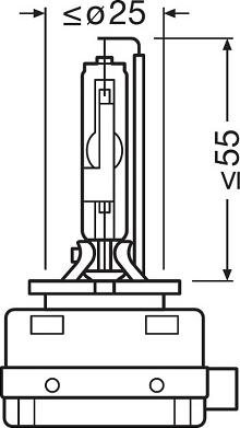 Osram 66340-1SCB - Żiarovka pre diaľkový svetlomet parts5.com