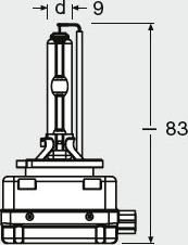 Osram 66340CLC - Lámpara, faro de carretera parts5.com