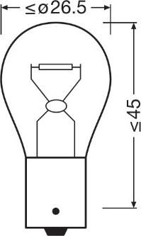 Osram 7511TSP - Крушка с нагреваема жичка, мигачи parts5.com