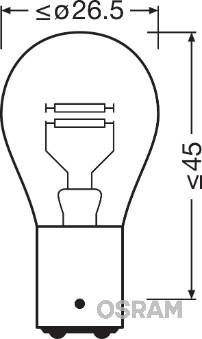 Osram 7528ULT - Bulb, indicator parts5.com