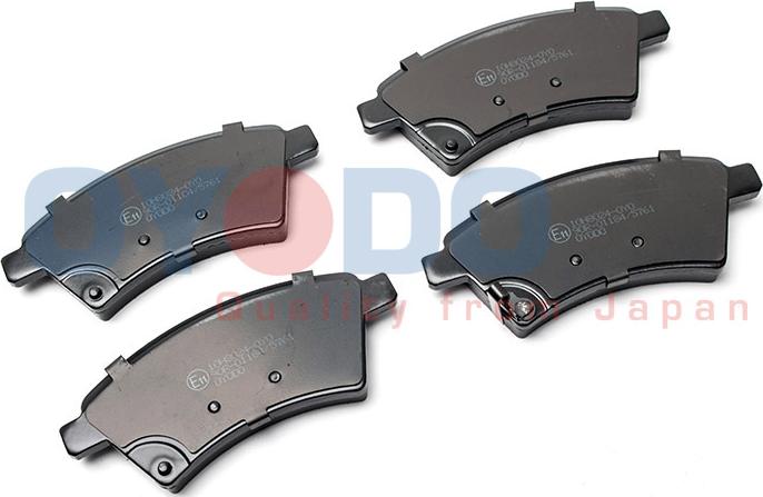 Oyodo 10H8024-OYO - Brake Pad Set, disc brake parts5.com