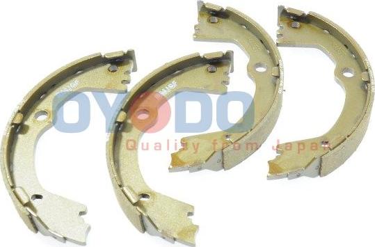 Oyodo 25H0329-OYO - Brake Shoe Set, parking brake parts5.com