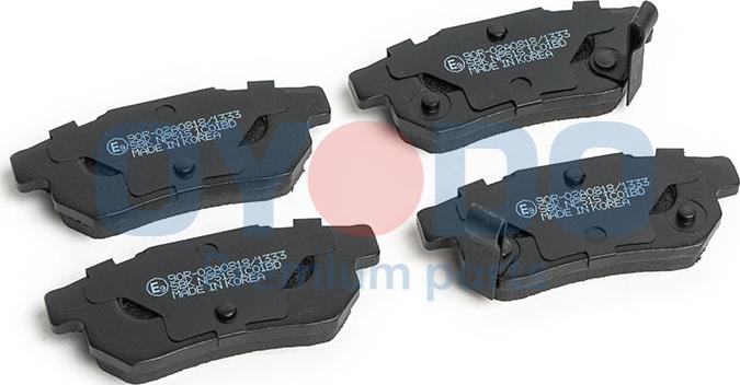 Oyodo 20H4002-OYO - Brake Pad Set, disc brake parts5.com