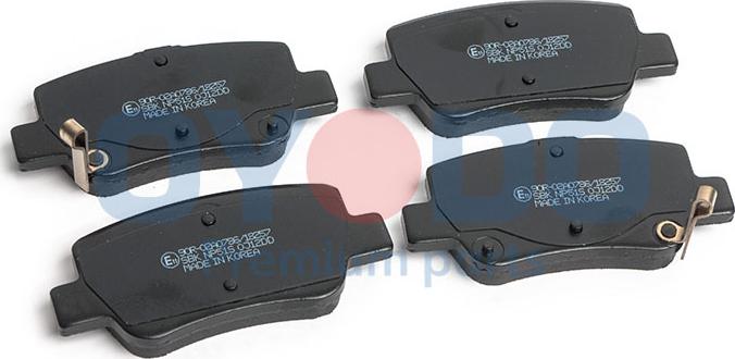 Oyodo 20H2035-OYO - Brake Pad Set, disc brake parts5.com