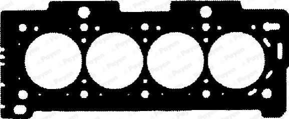 Payen BY180 - Gasket, cylinder head parts5.com