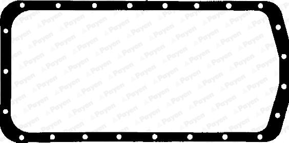 Payen JJ283 - Gasket, oil sump parts5.com