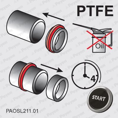 Payen LK5024 - Tesniaci krúżok kľukového hriadeľa parts5.com