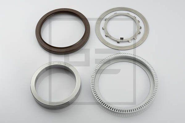 PE Automotive 011.390-00A - Zestaw uszczelek, piasta koła parts5.com