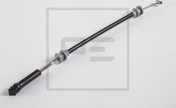 PE Automotive 250.067-00A - Cable de accionamiento, desbloqueo de puerta parts5.com